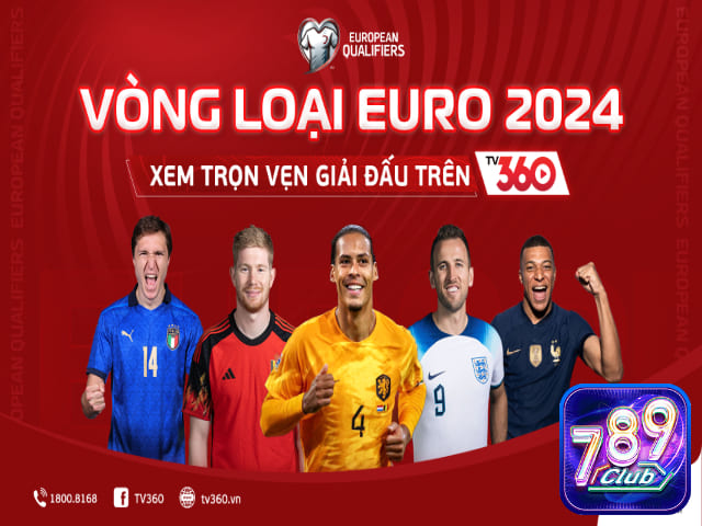 Với TV360 bạn có thể xem tất cả các trận Euro 2024 trực tiếp