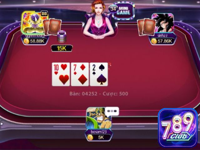 Hướng dẫn chơi Poker 789club