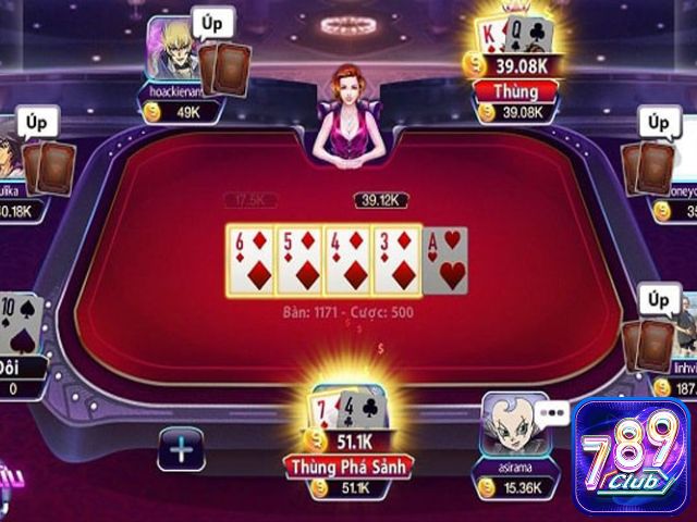 Luật chơi Poker tại 789club